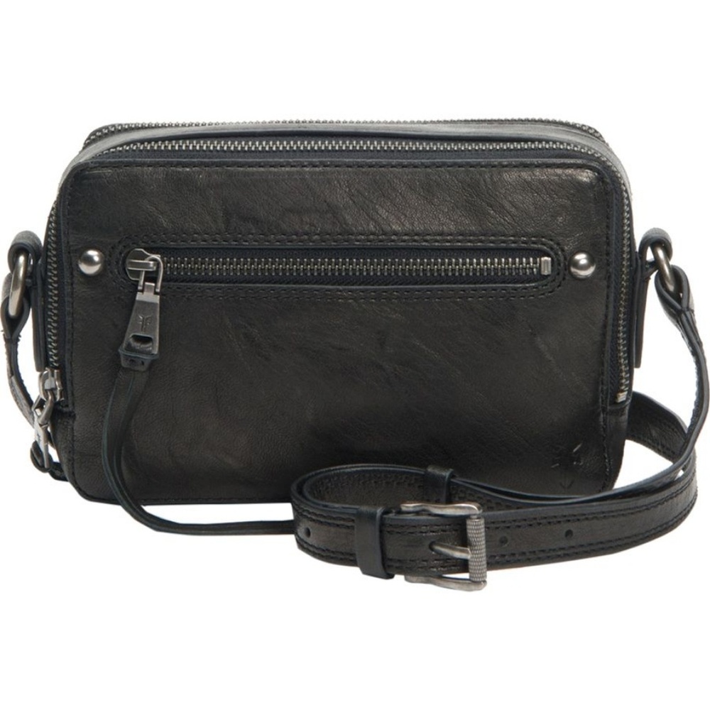 NWT Frye Leather Zip Camera Crossbody